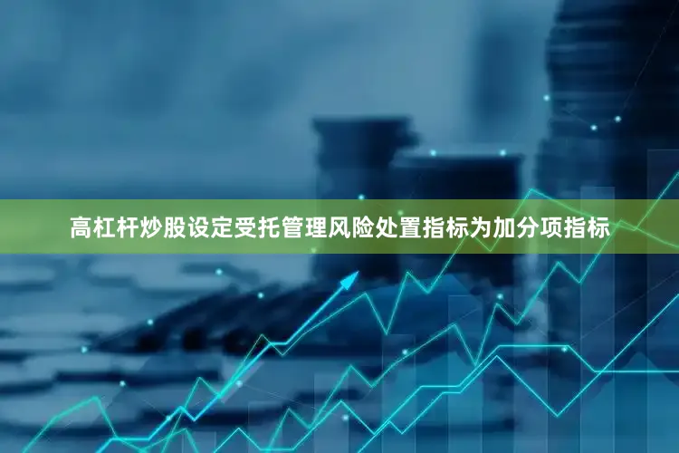 高杠杆炒股设定受托管理风险处置指标为加分项指标