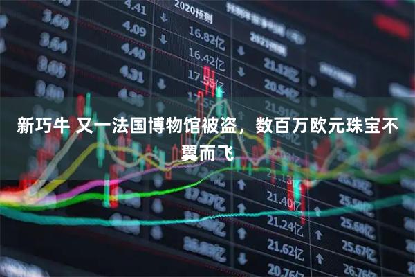 新巧牛 又一法国博物馆被盗,数百万欧元珠宝不翼而飞