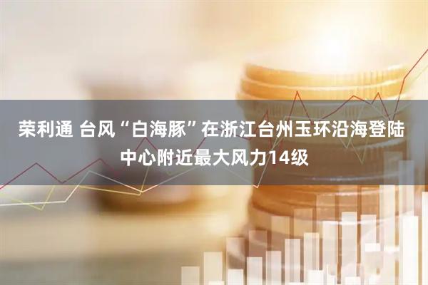 荣利通 台风“白海豚”在浙江台州玉环沿海登陆 中心附近最大风力14级